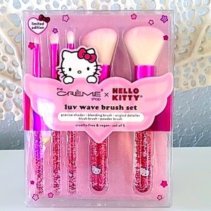 Hello Kitty Makeup Brush Set + BONUS